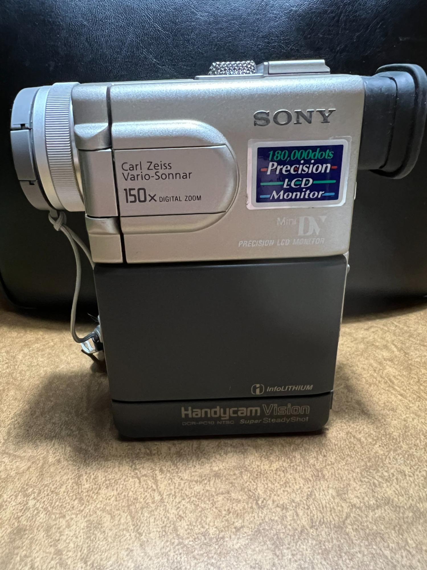 Lot # 178 - Sony Video Handycam DCR-PC10 Super Steady Shot