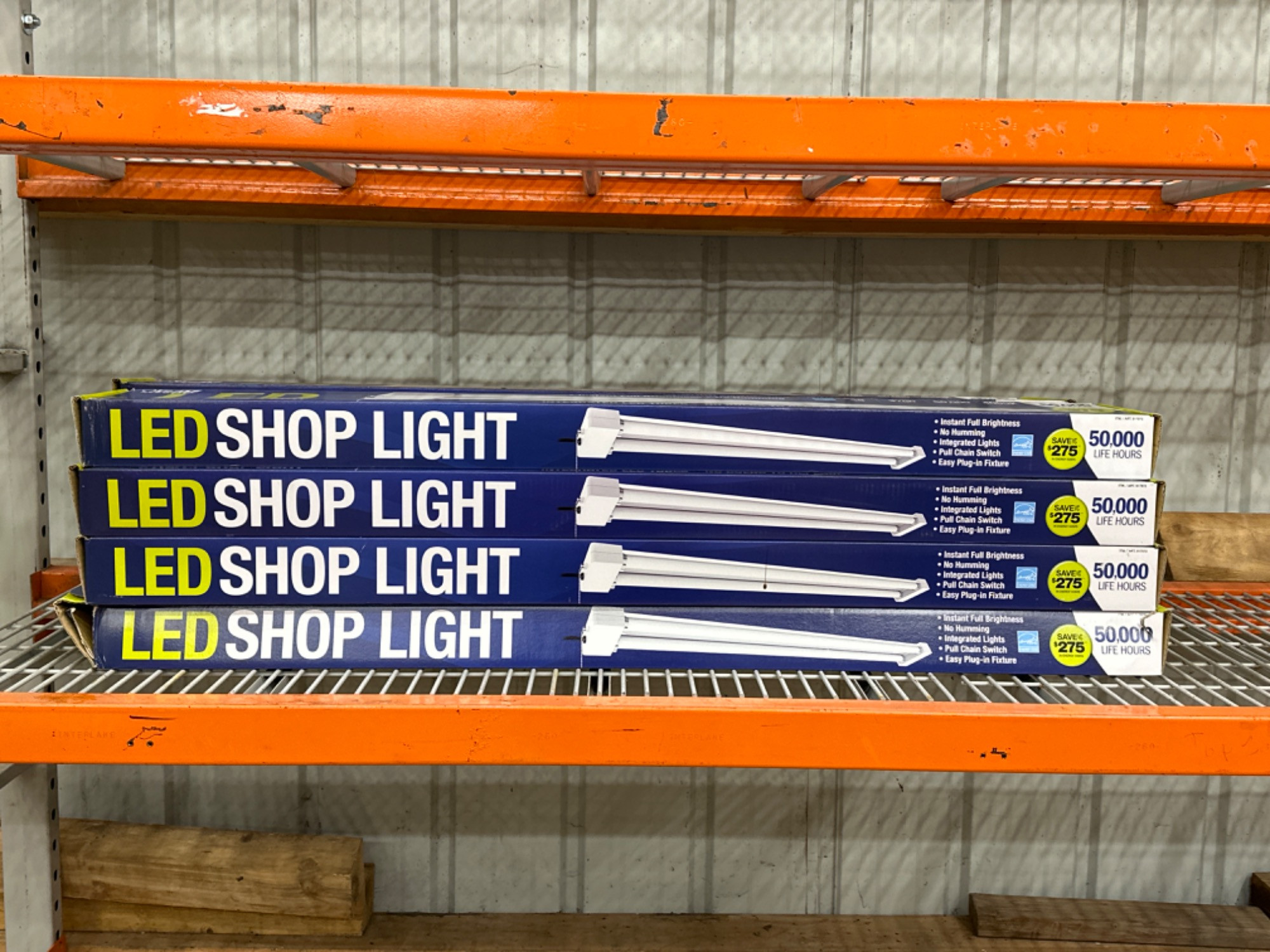 lot-34-feit-electric-led-utility-shop-light-8-sets-gearing-up